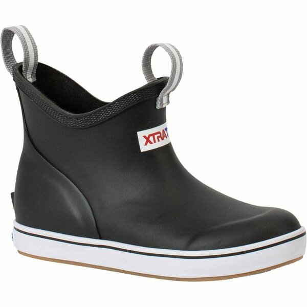 Xtratuf Kids' Ankle Deck Boot, BLACK, M, Size 5 XKAB000